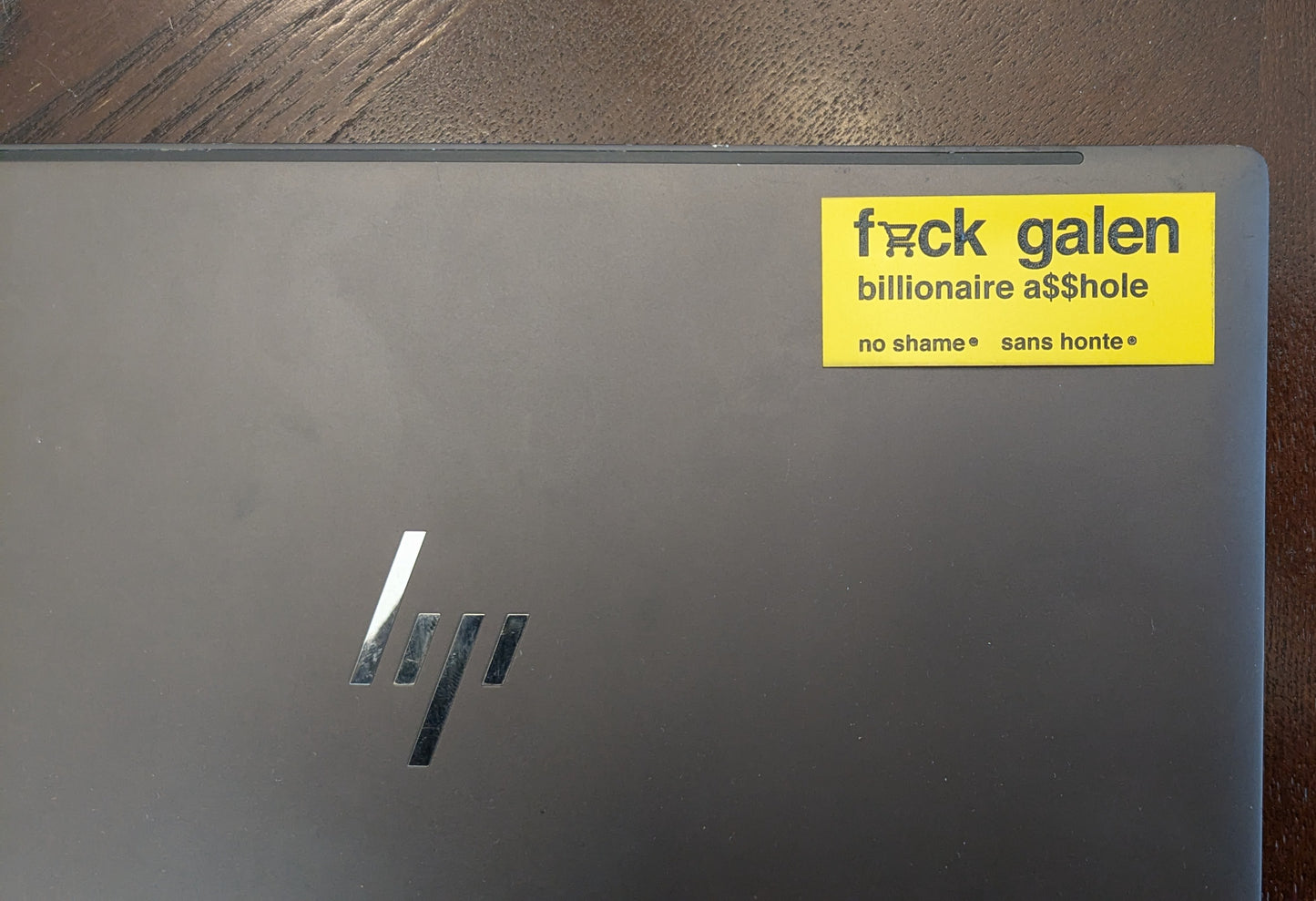 Small F!ck Galen Stickers