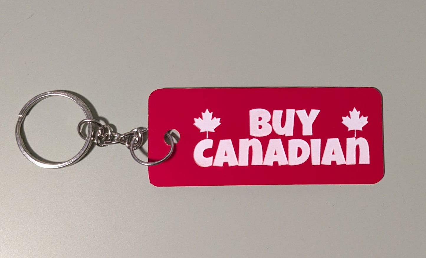 F!ck Tariffs / Buy Canadian Keychain