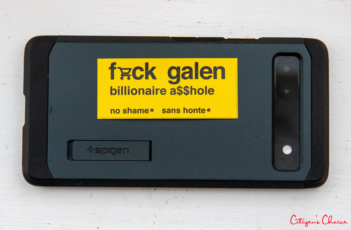 Small F!ck Galen Stickers